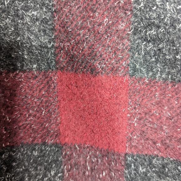 Vintage David Paul New York Cropped Buffalo Plaid Blazer Chonco Button Size L - Picture 4 of 8